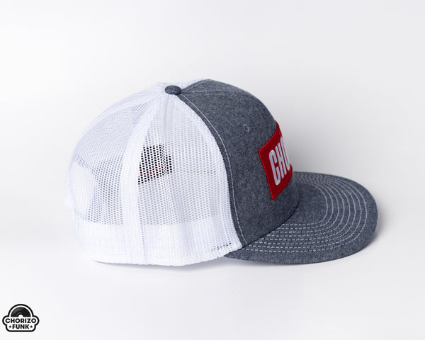 Chorizo Supreme Navy & White Trucker Hat