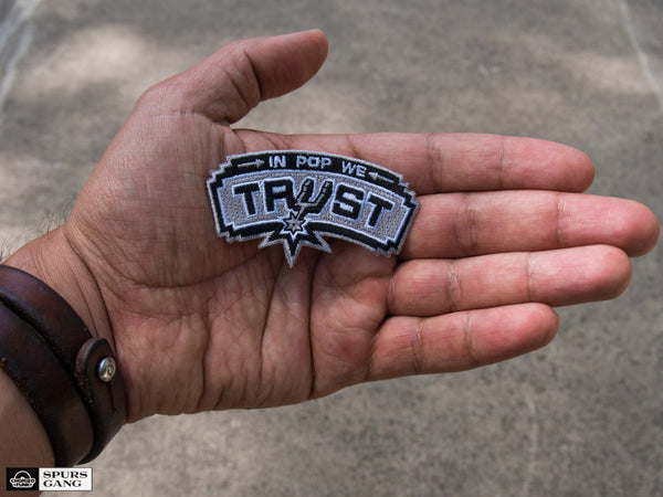 In Pop We Trust-Embroided Patch