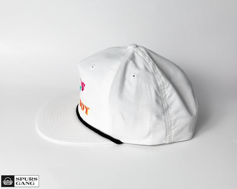 Pop Is My Homeboy White Grandpa Pinch Hat - Fiesta Color Edition