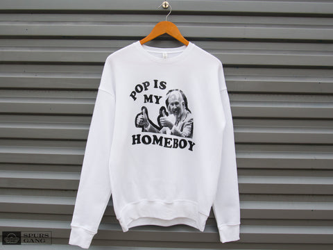 Pop Is My Homeboy-Unisex Fleece Sweatshirt