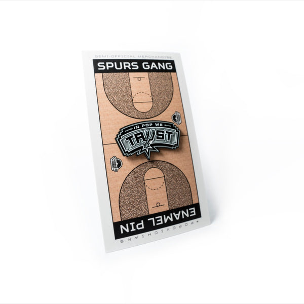 In Pop We Trust Enamel Pin