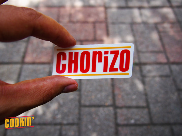 Houston Inspired Clear Chorizo Sticker