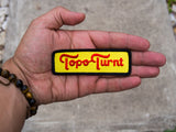Topo Turnt Embroidered Patch