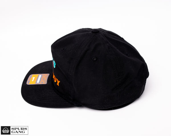 Pop Is My Homeboy BLACK Grandpa Pinch Hat - Fiesta Color Edition