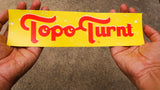 Topo Turnt Yellow Bumper Sticker