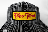 Topo Turnt 5 Panel Aztec Pattern Camper Hat