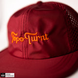 Topo Turnt Ivy Park River Hat with Orange Embroidery